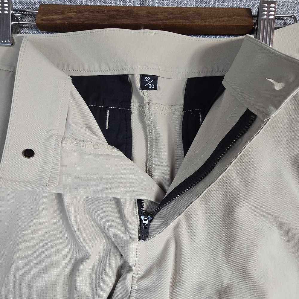Public‎ Rec Pants Mens 32x27 Beige Performance Chino Tapered Casual Pockets - Picture 7 of 14